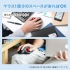 Sanwa Supply Bluetooth Trackball, Silent, 3 Buttons, Optical, MA-BTTB130BK