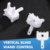 Vercraft 2 Pcs Vertical Blind Wand Control Replacement Repair Accessories