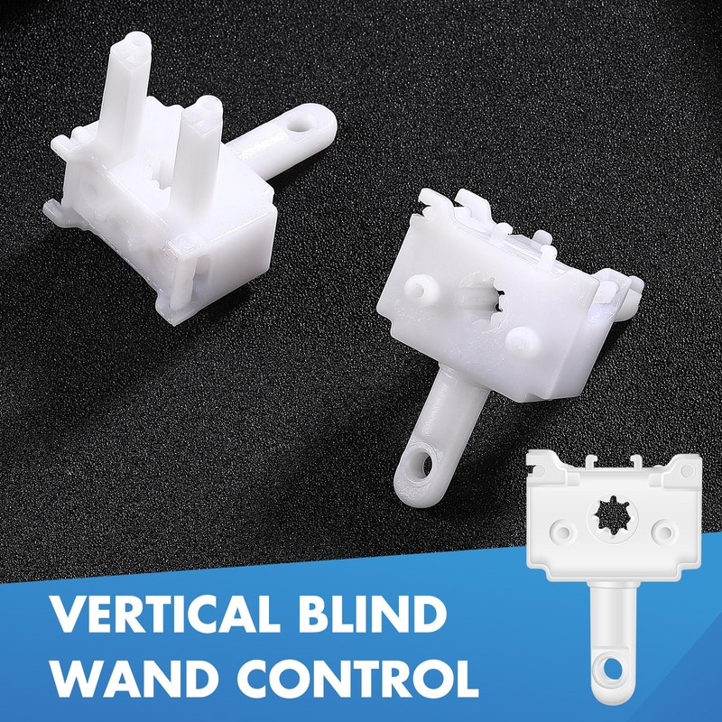 Vercraft 2 Pcs Vertical Blind Wand Control Replacement Repair Accessories