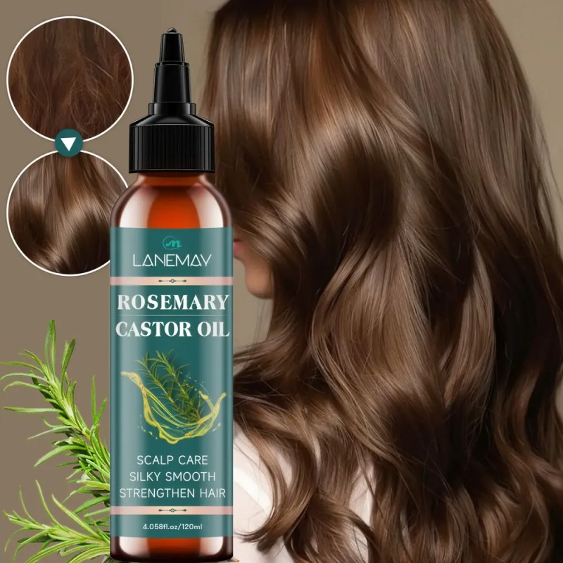 Aceite Cuero Cabelludo Lanemay - Romero & Ricino 120ml