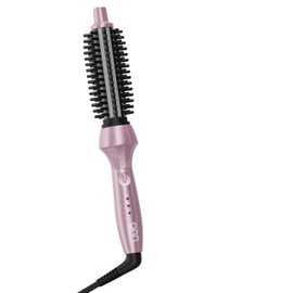 DAN Curling Iron Brush,Heated Curling Brush,CurlingBrush for Short Hair,Heated RoundBrush,SmallBrush Curling Iron,Curling Hairbrush
