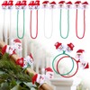 Solsew 12 Pcs Christmas Garland Ties Decorative Garland Twist Ties