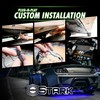 4 PCS - Neon Undercar Glow Light/Underglow/Show Car Lights Kit