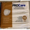 ProCare Adult Brief Tab Closure XL 15/pack