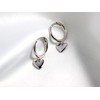 Tiny 14K Gold Plated 925 Sterling Silver Small Huggie Earrings