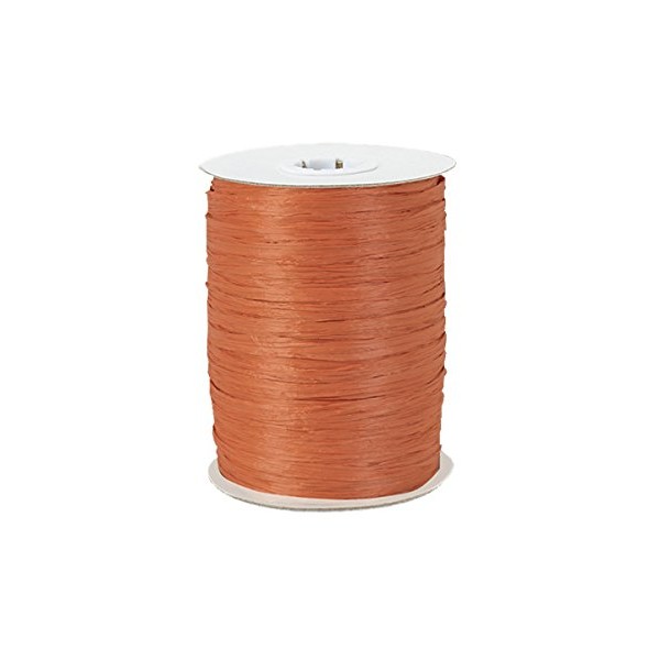 Paper Raffia Ribbon 1/4" -- 100 Yards Roll 100% Natural