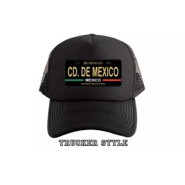 Snap-Back Ciudad De Mexico (trucker style) Snapback Hat, Custom UNISEX