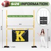 VioraWhite Jumbo Football Goal Post 10 Feet Tailgate Party Giant