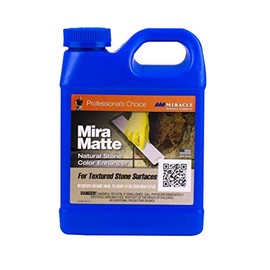 Miracle Sealants Mira Matte Wet Look Sealer Color & Gloss Enhancer for Stone & Tile, Quart