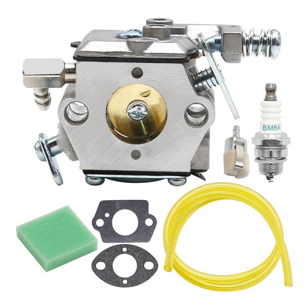 640347 Carburetor Replacement for Te-cumseh TM049XA TC200 TC300 2 Cycle Vertical Engine, Replace#640347A 50667 5312, Carb with Air Filter Kit
