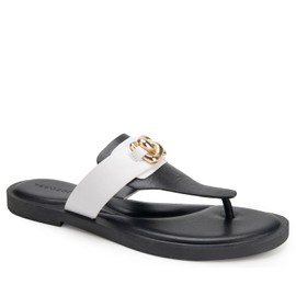 Aerosoles Women's Greta Slide Sandal, Black Combo, 7