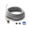 Dehumidifier Hose for Drainage 3/4" FHT, with Premium Brass Connectors