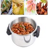 Luqeeg Stainless Steel Pressure Cooker, 2 Gear Pressure Cooking Pot