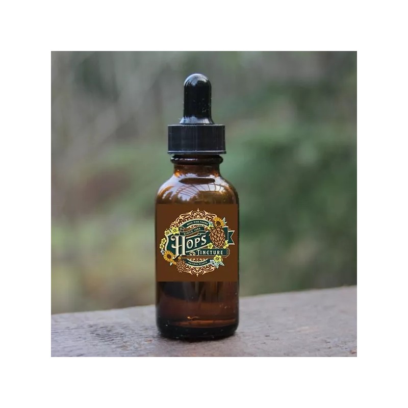 100% Pure Hops Extract Hops Tincture (Humulus Lupulus) Pure CALMING