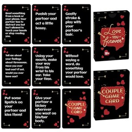 TNCDJKPA Couple Game Cards Love You Forever
