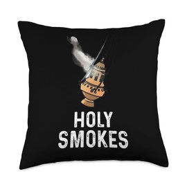 Thurible Traditional Latin Mass Catholic Throw Pillow