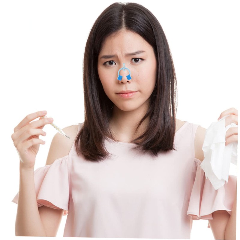VICASKY 1set Nose Correction Clips Portable Breath Accessories for Nose