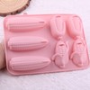 EPYHREHM 7 Cavity Corn Silicone Chocolate Molds For Chocolate Candy
