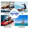 Dolores Goggles Natación Profesional Gafas Anti-uv Antivaho Estuche