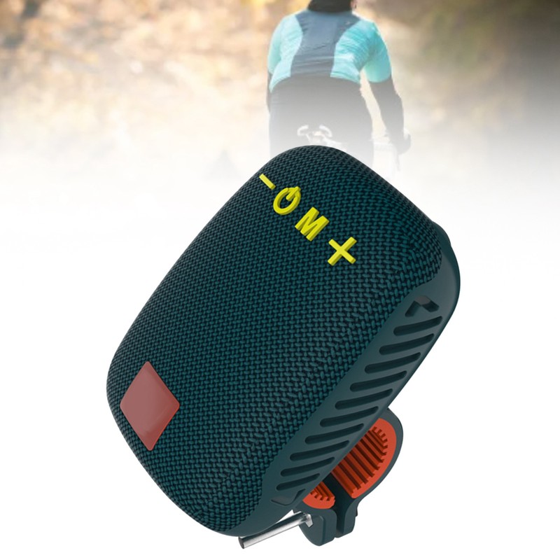 Bike Bluetooth Speaker IPX5 Waterproof USB Rechargeable FM Radio Portable