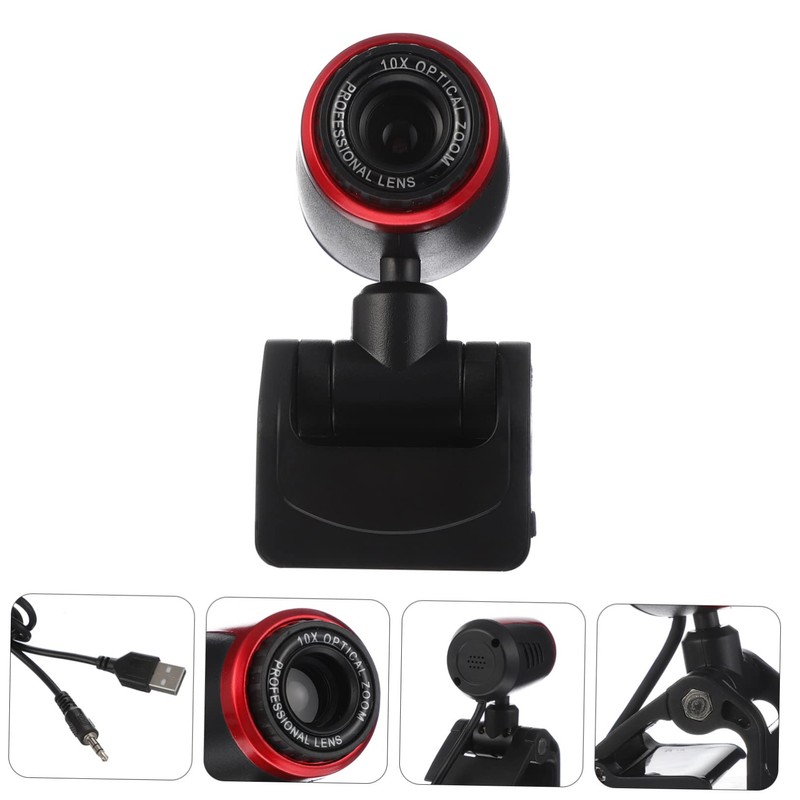 Gadpiparty 1 Set High Definition Webcam with Auto Focus USB