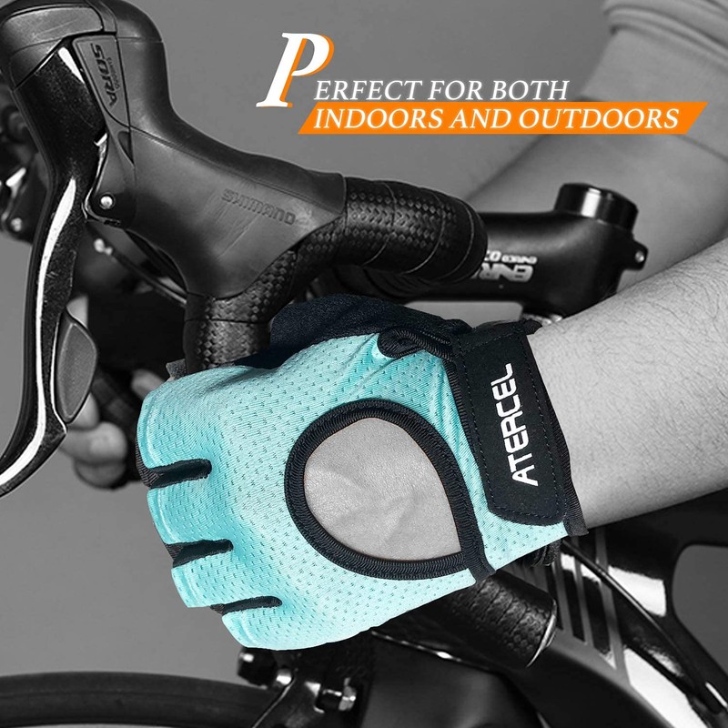 Atercel Guantes de levantamiento de pesas para hombres y mujeres