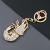 [CALLARON] 2pcs Rhinestone Shrimp Keychain Inlay Keychain Cambal Keychain Shrimp