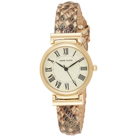 Anne Klein Women's Leather Strap Watch