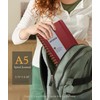 Lined Spiral Journal Notebook, A5 Hardcover Spiral Journals for Women