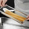Chopstick Storage Box Stainless Steel Tableware Drying Tray Multifunctional Kitchen