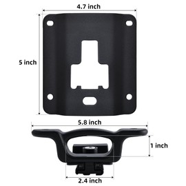 NovelBee 4 Pack Tie Down Anchors Cleats with Tie Down Plates Brackets and Screws Fit for F150 F250 F350 Pickup Truck Accesories