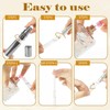 OBSGUMU 10ml Perfume Travel Bottle, 3pcs Perfume Atomiser Refillable, Spray