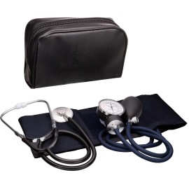 Unbranded Manual Blood Pressure Monitor with Stethoscope, 20-42cm Adjustable BP Cuff Gauge