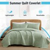 HLC.ME Benji - 3 Piece Full Queen Size Quilt Set,