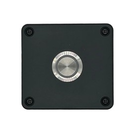 Milton’s Bells X5 Heavy-Duty Wireless Warehouse Doorbell Button – Durable Outdoor Entry Transmitter for Industrial Doorbell Systems