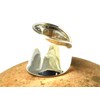 Chunky Plain Sterling Silver 925 Ring (Q)