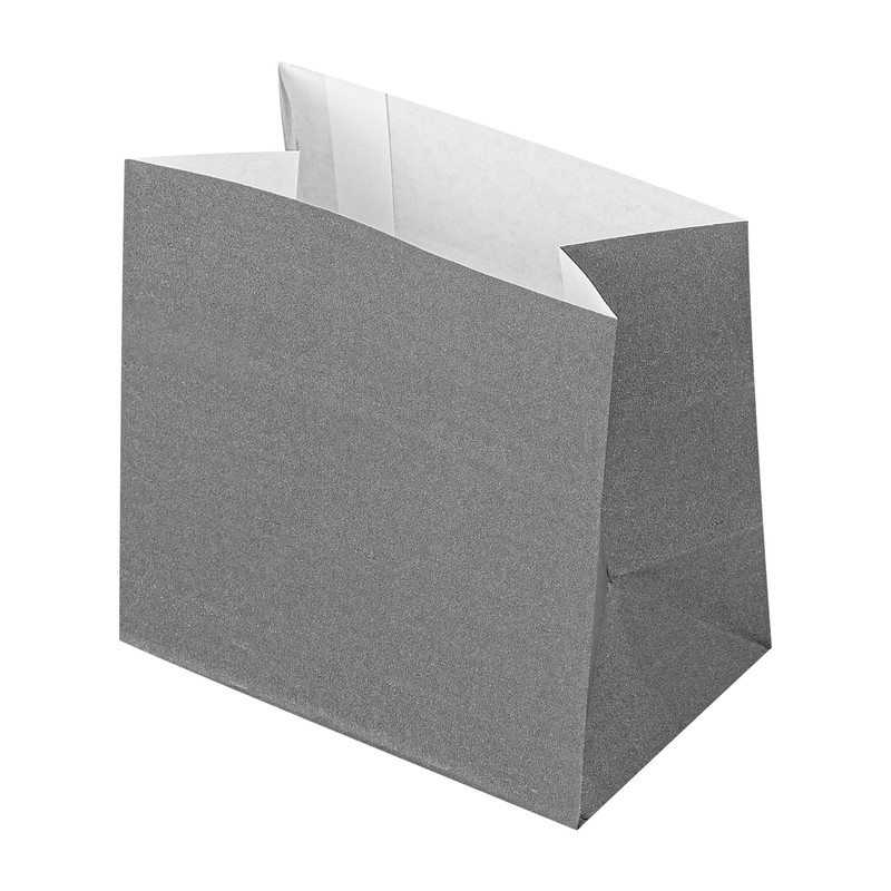 Bag Tek Gray Paper Small Snack Bag - 3 3/4"