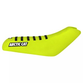 Enjoy Mfg Arctic Cat 250 300 400 454 500 4x4 2x4 Seat Cover ALL NEON YELLOW-BLACK rib #277