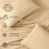 LANE LINEN King Size Bed Set - 4 Piece 100%