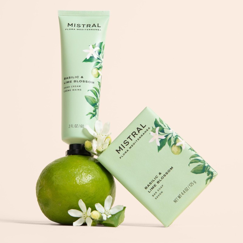 Flora Mediterranea Hand Cream 2 fl oz Basilic & Lime