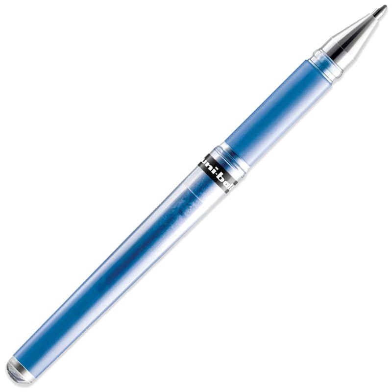 uni-ball Signo Pen Broad Metallic Gel Ink Rollerball - Metal