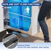 Insputer Double Pull Out Trash Can Under Cabinet with Push