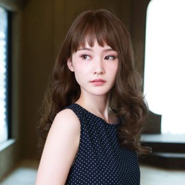 Priscilla A-700 All Wig, Long Maple Curl, Heat Resistant, TDB, Dark Brown