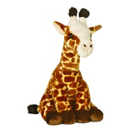 Aurora World 19265 Destination Nation Giraffe Plush Toy (Brown/Orange/Peach)