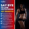 Grow Vitamin PREMIUM MEN TEST SUPPORT CAPLETS - Stamina, Endurance,
