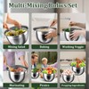 Nicdiet Mixing Bowls with Lids Set, 16PCS Stainless Steel Mixing