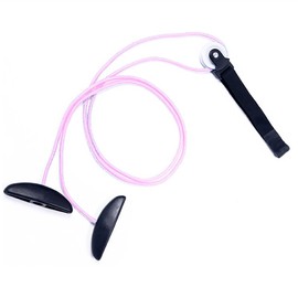 Pink Physiotherapy Shoulder Pulley Elastic Shoulder Pulley Trainer Lightweight Shoulder Pulley over the Door Physiotherapy Pulley Rope Exerciser for Exercise and Injury Prevention and Rehabilitation