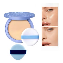 Base De Maquillaje Polvo Compacto Fijador Matte