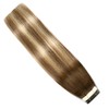 SURNEL Tape-In Real Hair Extensions 40 cm Balayage Brown Tape