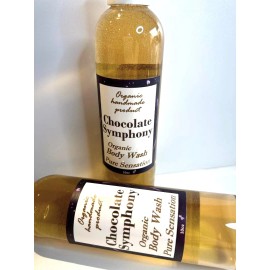 Pure Sensation Chocolate Symphony Organic Body Wash / Daily Moisturizer / Natural  Body Wash . - Body Wash 10oz